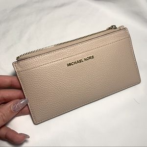 Michael Kors Zipper Card Wallet
